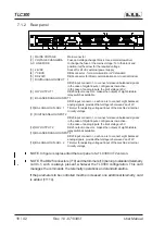 Preview for 22 page of R.V.R. Elettronica TLC300 User Manual