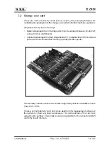 Предварительный просмотр 23 страницы R.V.R. Elettronica TLC300 User Manual