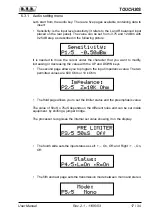 Preview for 21 page of R.V.R. Elettronica TOUCH30S User Manual