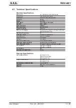 Предварительный просмотр 15 страницы R.V.R. Elettronica TRDS 4001 User Manual