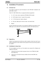 Preview for 19 page of R.V.R. Elettronica TRDS 4001 User Manual