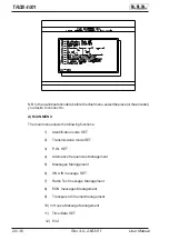 Preview for 24 page of R.V.R. Elettronica TRDS 4001 User Manual