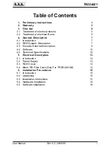 Preview for 3 page of R.V.R. Elettronica TRDS4001 User Manual