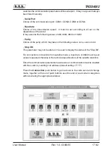 Preview for 21 page of R.V.R. Elettronica TRDS4002 User Manual