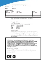 Preview for 2 page of R.V.R. Elettronica TX05KSS/61D082B User Manual