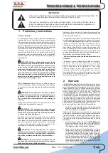 Preview for 7 page of R.V.R. Elettronica TX05KSS/61D082B User Manual