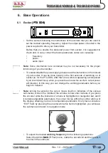 Preview for 23 page of R.V.R. Elettronica TX05KSS/61D082B User Manual