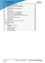 Preview for 6 page of R.V.R. Elettronica TX10000U-KLC User'S & Technical Manual