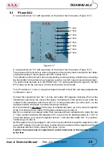 Preview for 31 page of R.V.R. Elettronica TX10000U-KLC User'S & Technical Manual