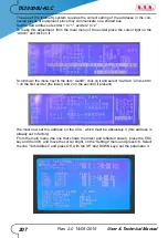 Preview for 213 page of R.V.R. Elettronica TX10000U-KLC User'S & Technical Manual