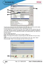 Preview for 215 page of R.V.R. Elettronica TX10000U-KLC User'S & Technical Manual