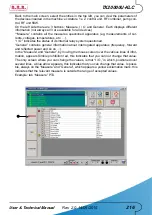 Preview for 222 page of R.V.R. Elettronica TX10000U-KLC User'S & Technical Manual