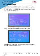 Preview for 242 page of R.V.R. Elettronica TX10000U-KLC User'S & Technical Manual