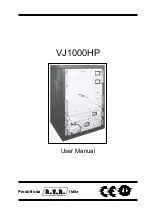 Предварительный просмотр 1 страницы R.V.R. Elettronica VJ1000HP User Manual