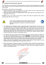 Preview for 10 page of R2 MTZ 100 Instruction And Maintenance Manual