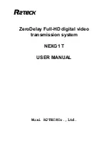 R2TECK NEXG1 T User Manual preview