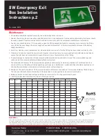 Предварительный просмотр 2 страницы RA EBM Installation Instructions