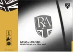 RA GP125i Maintenance Manual preview