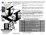 Предварительный просмотр 1 страницы RA rightangle 50591 Manual