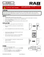 RAB Design WL-LED26 Installation Instructions preview