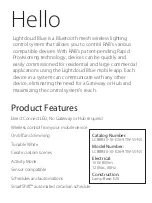 Preview for 2 page of RAB Lighting LCBBR30-10-E26-9TW-SS-NS Manual