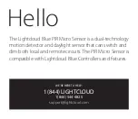 Preview for 2 page of RAB Lighting Lightcloud LCLCSENSE Manual