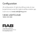 Предварительный просмотр 7 страницы RAB Lighting Lightcloud LCLCSENSE Manual