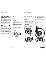 Preview for 3 page of RAB Lighting los 2500 Installation Manual