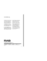 Предварительный просмотр 5 страницы RAB Lighting LOS800 Installation Manual