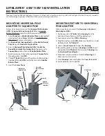 Preview for 2 page of RAB Lighting LOTBLASTER 65W Installation Instructions