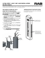 Preview for 3 page of RAB Lighting LOTBLASTER 65W Installation Instructions