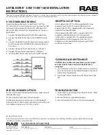 Preview for 4 page of RAB Lighting LOTBLASTER 65W Installation Instructions