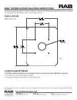 Preview for 2 page of RAB Lighting MASI Installation Instruction