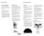 Preview for 5 page of RAB Lighting SMSBULLET2X12 Installation Manual