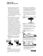 Preview for 8 page of RAB Lighting Stealth STL200 Installation Manual