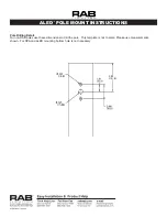 Предварительный просмотр 3 страницы RAB ALED10 Mounting Instructions