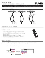 Предварительный просмотр 3 страницы RAB EMHB30 Instructions