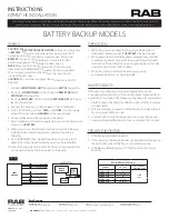 Preview for 3 page of RAB EZPAN HE 1X4 Instructions