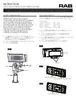 Preview for 2 page of RAB FFLEDXS Instructions