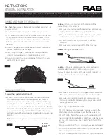 Preview for 3 page of RAB GT500R/L Instructions