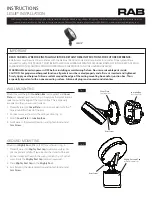 Preview for 1 page of RAB LESLIE Instructions