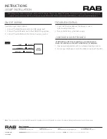 Preview for 2 page of RAB LESLIE Instructions