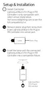 Preview for 3 page of RAB Lightcloud CONTROL/W/AUX/5SP/LCBS Quick Start Manual