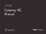 RAB Lightcloud LCGATEWAY/4G Manual preview