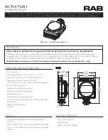 RAB LOS800 Instructions предпросмотр