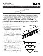 RAB SHARK - 8FT Instructions Manual preview