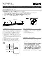 Preview for 3 page of RAB SHARK - 8FT Instructions Manual