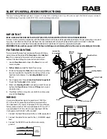 RAB SLIM 37 Installation Instructions Manual preview