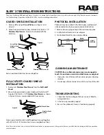 Preview for 3 page of RAB SLIM 37 Installation Instructions Manual