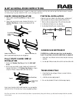 Preview for 8 page of RAB SLIM 57 Installation Instructions Manual